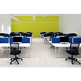 Flex Desk Mounted Partition Screens - Office Accessories