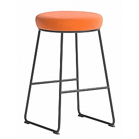 Turin Skid Base Office Stool - Breakout & Canteen
