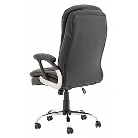 Ontario High Back Faux Leather Office Chair - Office Chairs