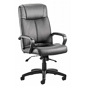 Plaza High Back Bonded Leather Office Chair - Office Chairs