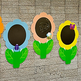 Outdoor Daisy Chalkboards - School Furniture