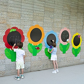 Outdoor Daisy Chalkboards - School Furniture