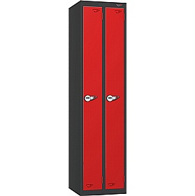 Pure Antibacterial Twin Door Lockers with Manual Combination Lock - Office Storage