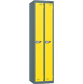 Pure Antibacterial Twin Door Lockers with Manual Combination Lock - Office Storage