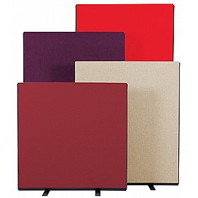 Division Woolmix Floor Standing Pinnable Partition Screens - Office Accessories