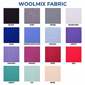Division Woolmix Floor Standing Pinnable Partition Screens - Office Accessories