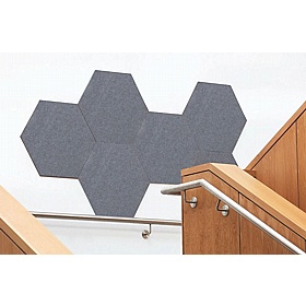 Bottle Boards Eco-Friendly Hexagonal Noticeboards - Display Equipment