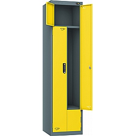 Pure Antibacterial Z2 Twin Door Lockers with Digital Combination Lock