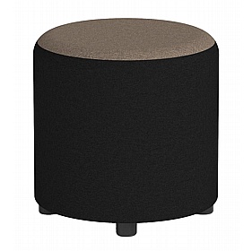 Harlestone Duo Round Fabric Office Stools - Breakout & Canteen