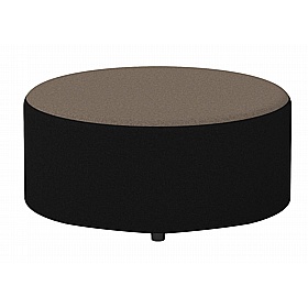 Harlestone Duo Large Round Fabric Office Stools - Breakout & Canteen