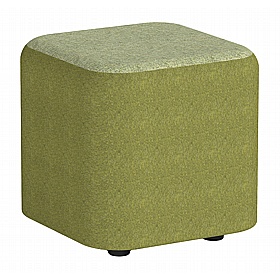 Harlestone Duo Square Fabric Office Stools - Breakout & Canteen