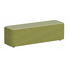 Harlestone Duo Large Rectangular Fabric Office Stools - Breakout & Canteen