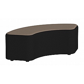 Harlestone Duo 90 Degree Fabric Office Stools - Breakout & Canteen