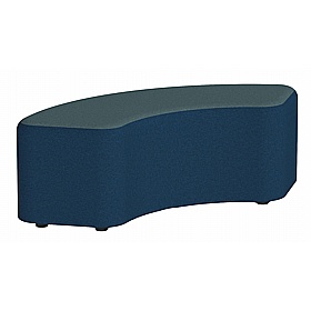 Harlestone Duo 90 Degree Fabric Office Stools - Breakout & Canteen