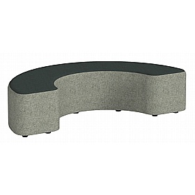 Harlestone Duo 180 Degree Fabric Office Stools