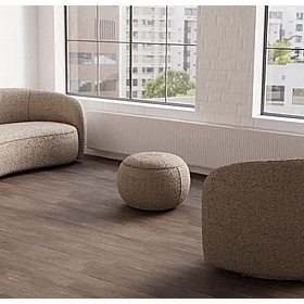 Phoebe Reception and Breakout Footstool