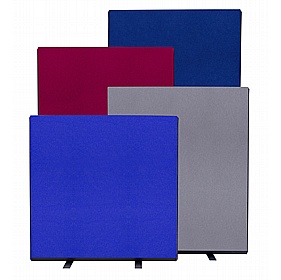 Division Nyloop Floor Standing Pinnable Partition Screens - Office Accessories