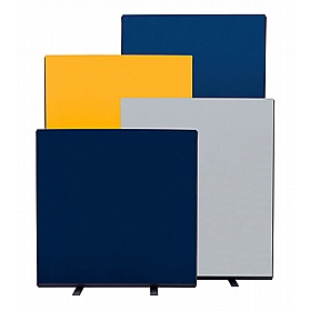 Division Fiesta Floor Standing Pinnable Partition Screens - Office Accessories