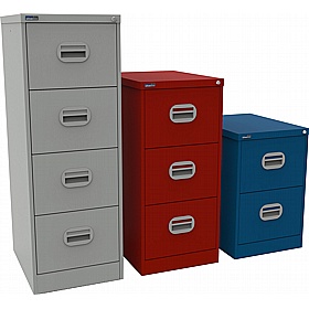 NEXT DAY Silverline Kontrax Metal Filing Cabinets