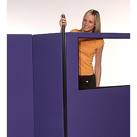 Division Floor Standing Partition Screen Linking Strips - Display Equipment