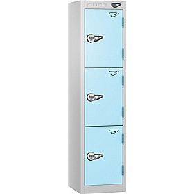 Pure Junior School Lockers with Manual Combination Lock - Office Storage