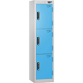 Pure Junior School Lockers with Digital Combination Lock - Office Storage