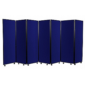 Division Nyloop Mobile Folding Concertina Room Dividers - Office Accessories