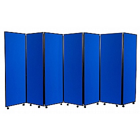 Division Nyloop Mobile Folding Concertina Room Dividers - Office Accessories