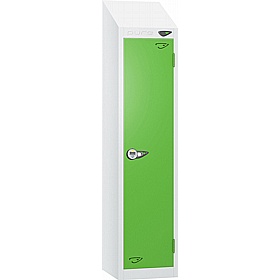 Pure Junior Sloping Top School Lockers with Manual Combination Lock - Office Storage