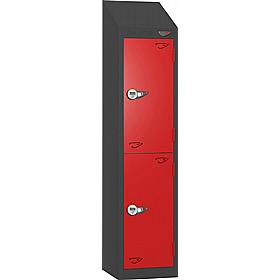 Pure Junior Sloping Top School Lockers with Manual Combination Lock - Office Storage