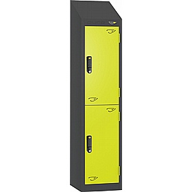 Pure Junior Sloping Top School Lockers with Digital Combination Lock - Office Storage