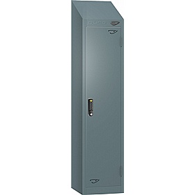Pure Junior Sloping Top School Lockers with Digital Combination Lock - Office Storage