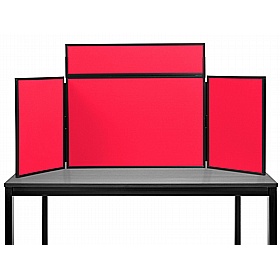 Midi Desktop Folding Display Boards - Display Equipment