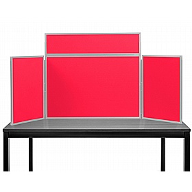 Midi Desktop Folding Display Boards - Display Equipment