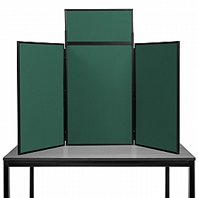 3 Panel Maxi Desktop Folding Display Boards - Display Equipment
