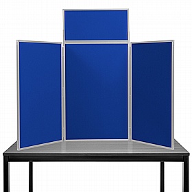 3 Panel Maxi Desktop Folding Display Boards