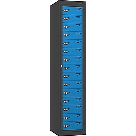 Pure Antibacterial 15 Compartment Garment Dispenser Lockers with Cam Lock - Office Storage