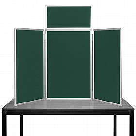 Maxi Plus 3 Panel Desktop Folding Display Boards