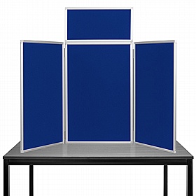 Maxi Plus 3 Panel Desktop Folding Display Boards - Display Equipment