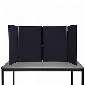 4 Panel Maxi Desktop Folding Display Boards