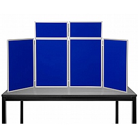 Maxi Plus 4 Panel Desktop Folding Display Boards - Display Equipment
