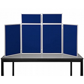 Maxi Plus 4 Panel Desktop Folding Display Boards - Display Equipment