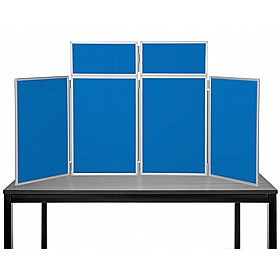 Maxi Plus 4 Panel Desktop Folding Display Boards - Display Equipment