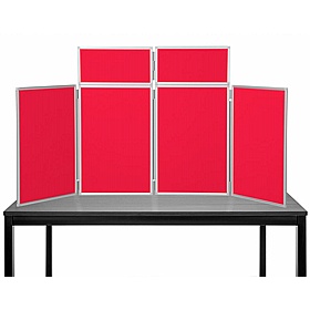 Maxi Plus 4 Panel Desktop Folding Display Boards