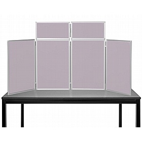 Maxi Plus 4 Panel Desktop Folding Display Boards - Display Equipment