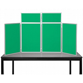 Maxi Plus 4 Panel Desktop Folding Display Boards - Display Equipment