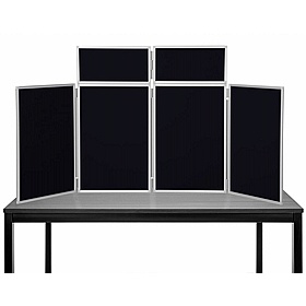Maxi Plus 4 Panel Desktop Folding Display Boards - Display Equipment