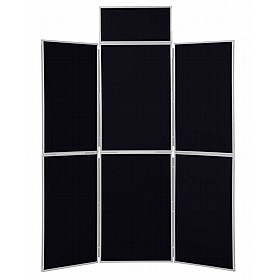 6 Panel Floorstanding Folding Display Boards - Display Equipment