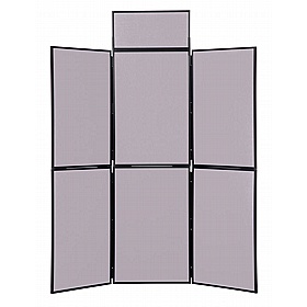6 Panel Floorstanding Folding Display Boards