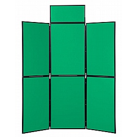 6 Panel Floorstanding Folding Display Boards - Display Equipment